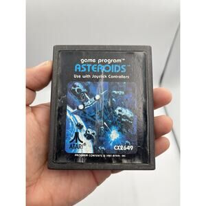Asteroids (Atari 2600, 1981) Cartridge Only ~ Cleaned, Tested & Working